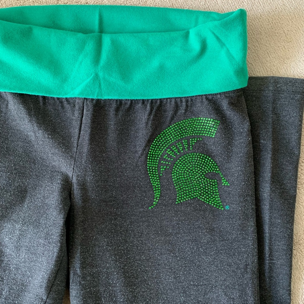 Victoria’s Secret Pink Michigan State University Yoga Pants